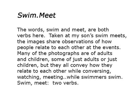 Swim, meet portfolio by Dion McInnis