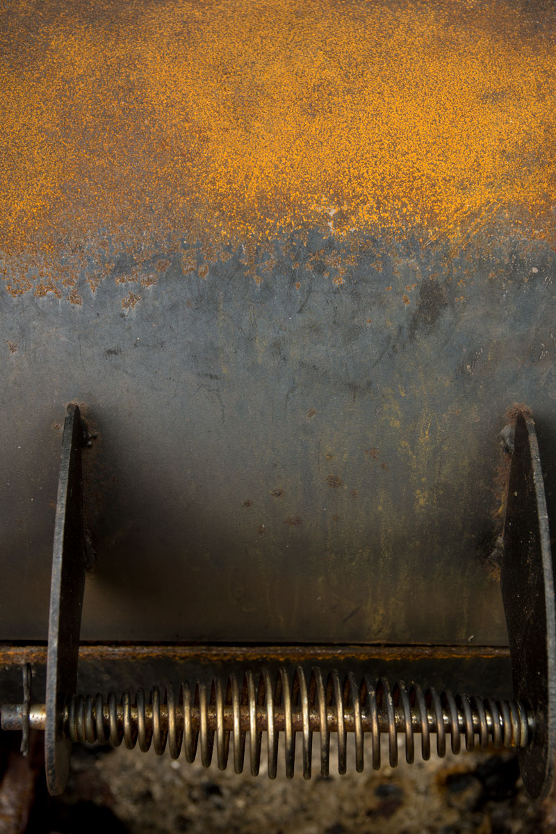 June 19, 2015:  Time for another sanding and coat of paint for this smoker that my sons gave me years ago.  Well-worn and much enjoyed.  Discarding is not an option.  Too many things that are enjoyed and give joy are discarded.  Still...life.