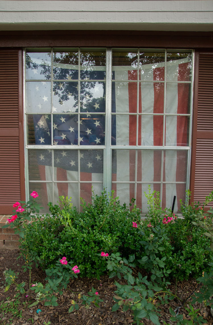 July 2, 2015:  Leading to Independence Day, another flag and another reminder of the price and value of freedom and liberty.  Never take any of it for granted.  Still...life.