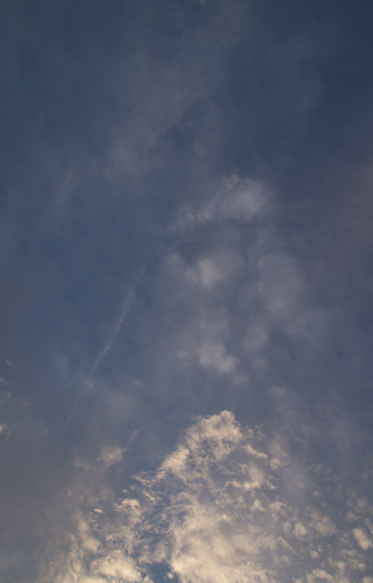 February 4    I don't think I ever completely lost my childhood love of watching clouds (including when I played center field in little league), but seeing them now with a perspective six decades long provides a calming sense that beauty was, is and forever will be if we but look to see it.