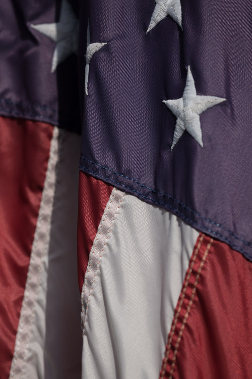 July 4  A beautiful flag that represents the greatest experiment in human freedom to use God-given rights. I pray for her.