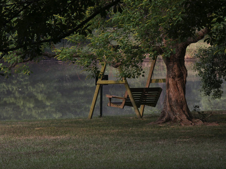 Rocker bench at University of Houston-Clear Lake.