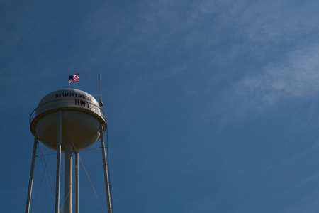 Mississippi water tower.