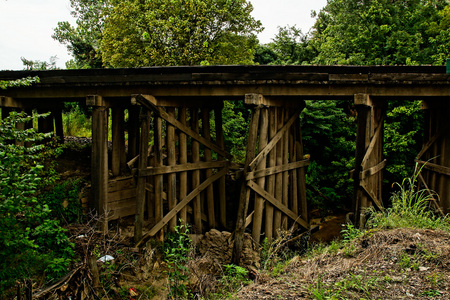 Railroad bridge Yazoo City, MS