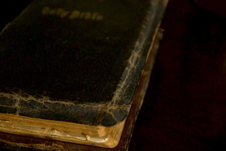 February 23    My wife's grandmother's Bible reveals the beauty of faith in use, faith lived out, which is how it should be.