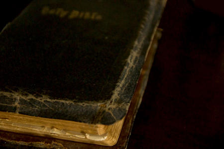 February 23    My wife's grandmother's Bible reveals the beauty of faith in use, faith lived out, which is how it should be.