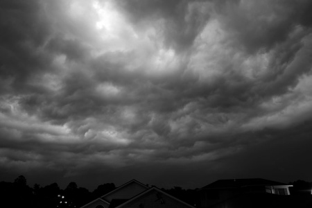 May 9   Bolts of lightning are truly beautiful, but so too is the night sky lit up as unseen bolts travel above the clouds to create an other-worldly beauty.